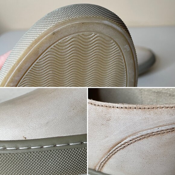 Diesel D-Icon Leather Distressed Zip Slip On Shoes Mens EU Size 46, US 12.5 - Picture 15 of 16